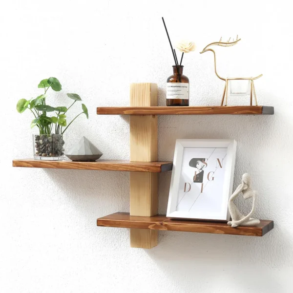 Minimalist Floating Wall Shelves