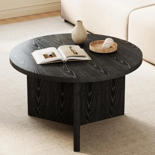 Minimalist Solid Wood Coffee Table